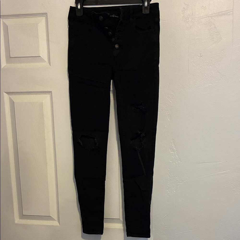 American Eagle Outfitters Black Skinny Jeans